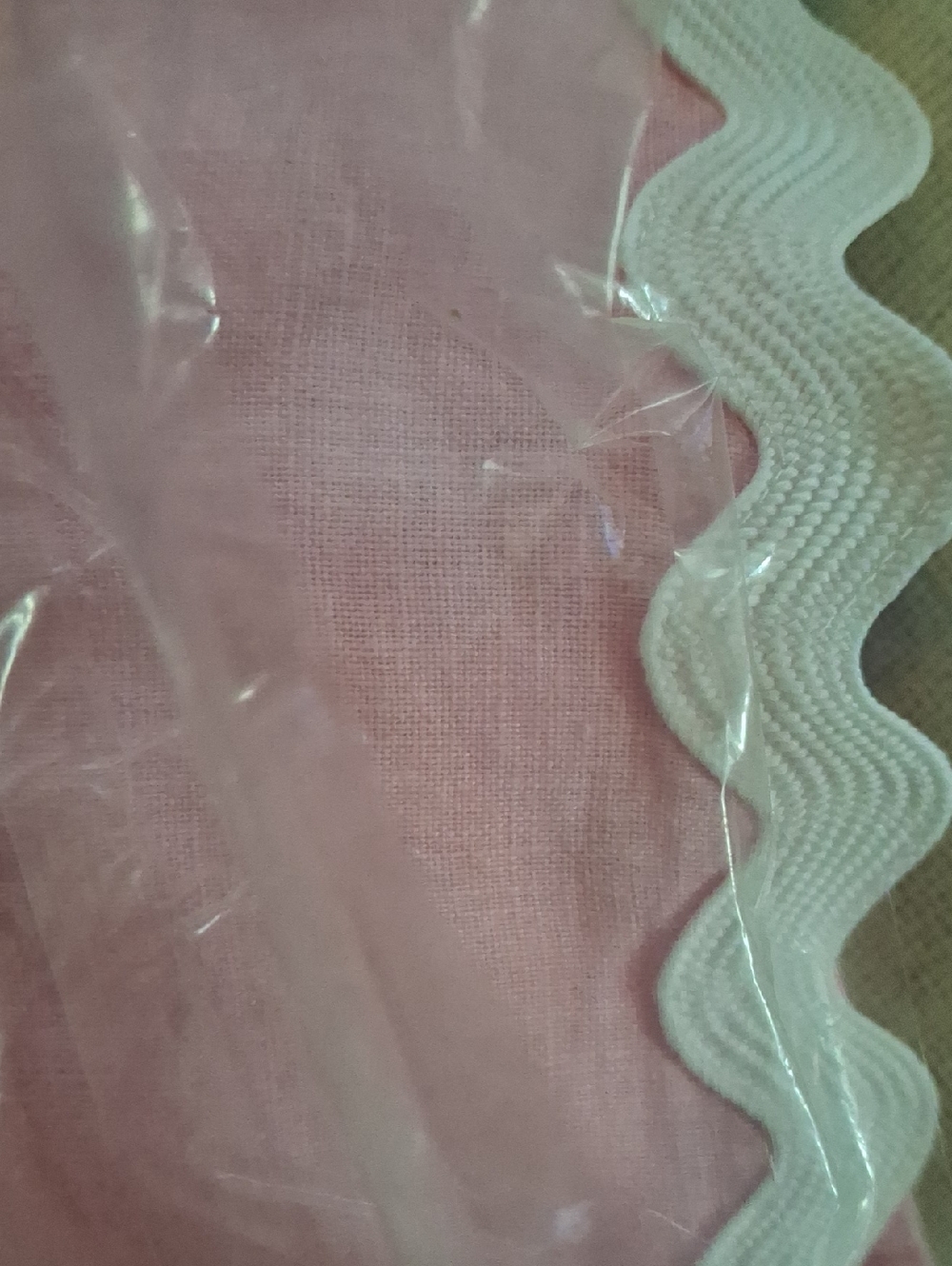 Lilly Pulitzer Nik Ric Rac Linen Top In Conch Shell Pink - Picture 6 of 6